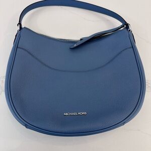 Michael Kors Blue Hobo Bag